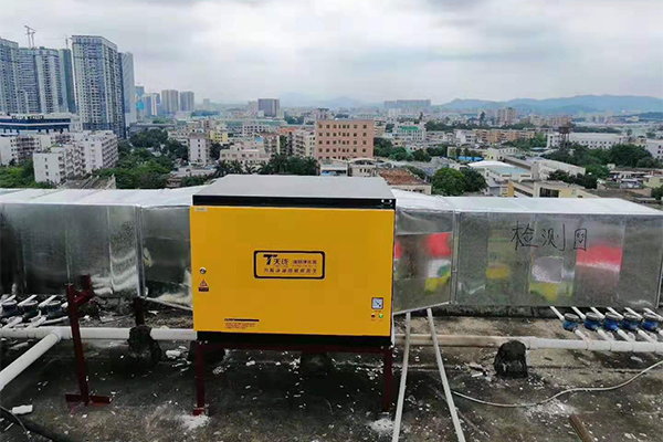 飯店油煙凈化器安裝圖 飯店油煙凈化器安裝圖