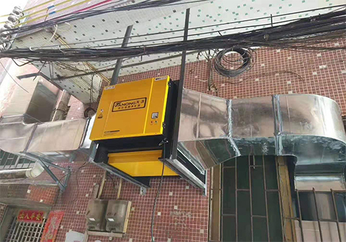 小型油煙凈化器清洗圖 小型油煙凈化器清洗圖