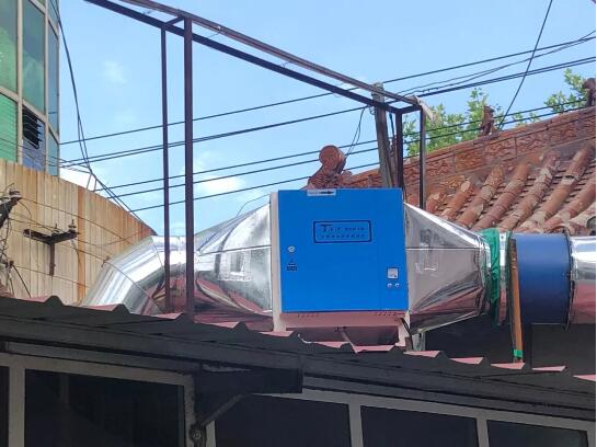 河南寶豐縣油煙凈化器安裝案例三 河南寶豐縣油煙凈化器安裝案例三