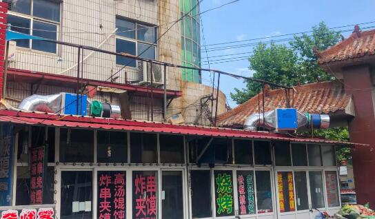 河南寶豐縣油煙凈化器安裝案例四 河南寶豐縣油煙凈化器安裝案例四